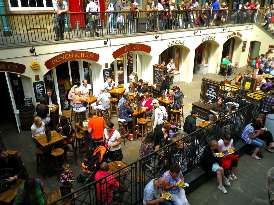 Mesas hostelería estilo alemán
