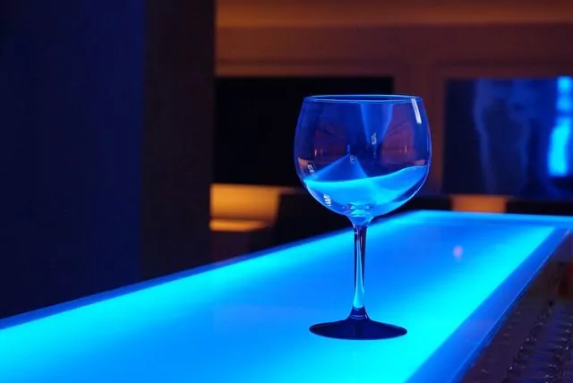 copa en barra led