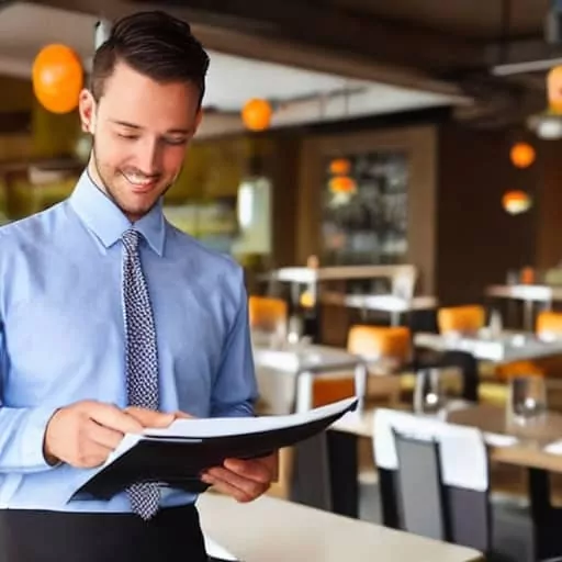Imagen de un especialista en marketing para restaurantes Imagen de un especialista en marketing para restaurantes