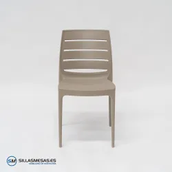 Silla hostelería Carmen plástico: ligera y apilable