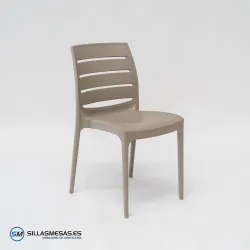 Silla hostelería Carmen plástico: ligera y apilable