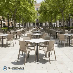 Mesa Bako apilable: práctica, ligera y resistente