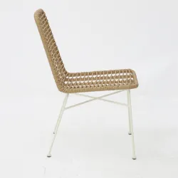 Silla KENIA armazón blanco