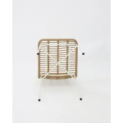 Silla KENIA armazón blanco