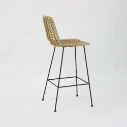 Conjunto moderno 2 taburetes Kenia y 1 mesa alta Daniela