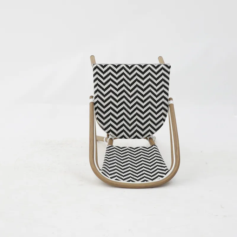 Silla LAMA negro y blanco