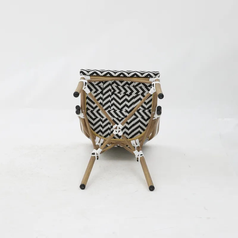 Silla LAMA negro y blanco