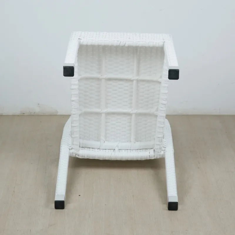 Silla Fuengirola rattan color blanco: estilo único
