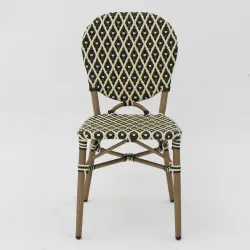 Silla VIÑALES negro y arena