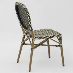 Silla VIÑALES negro y arena