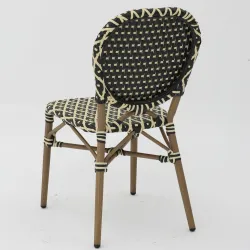 Silla VIÑALES negro y arena