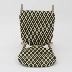 Silla VIÑALES negro y arena