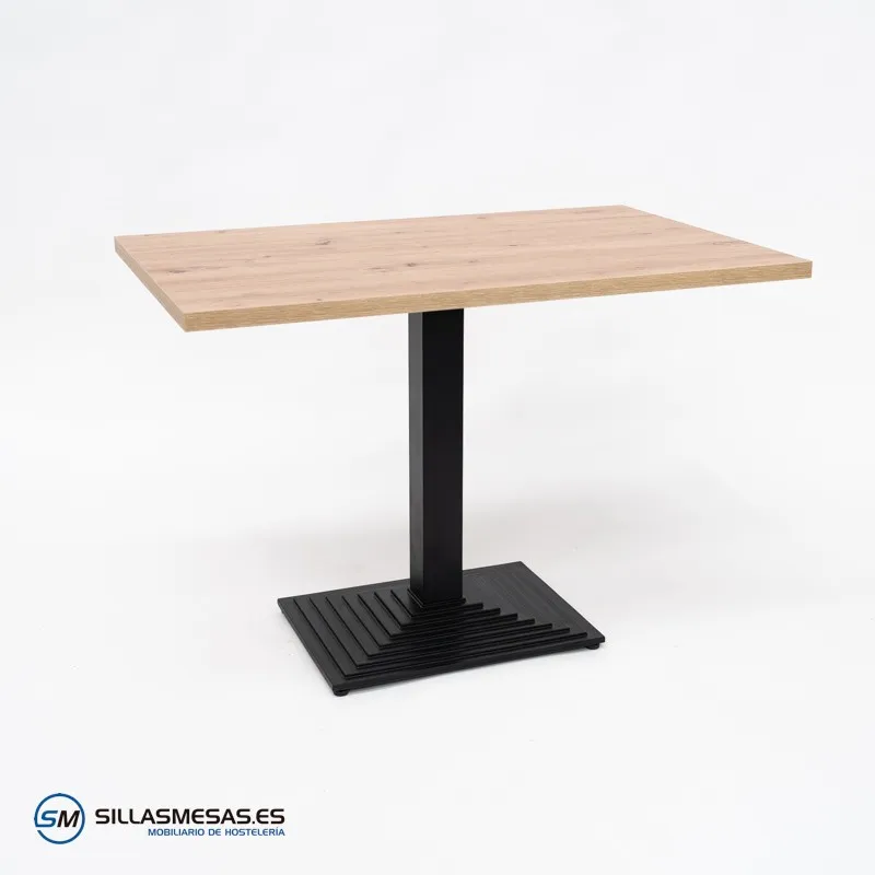 Mesa PIRÁMIDE RECTANGULAR. Mobiliario para hoteles.