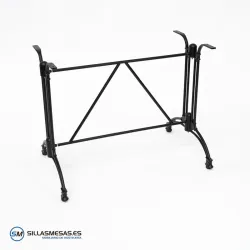 ARMAZÓN MESA VIENA RECTANGULAR negro