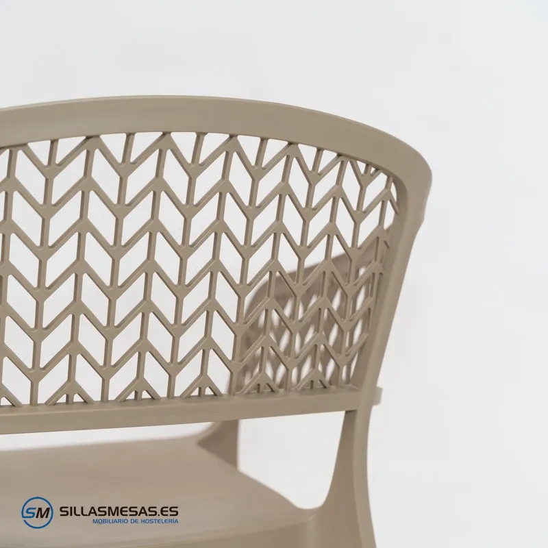Sillón Alhambra plástico: comodidad y diseño único
