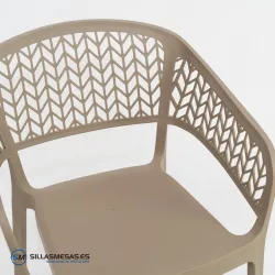 Sillón Alhambra plástico: comodidad y diseño único