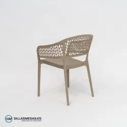 Sillón Alhambra plástico: comodidad y diseño único