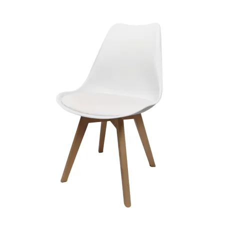 Silla Tulip blanca nórdica: elegante y moderna