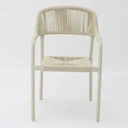 SILLÓN VISBY crema