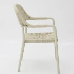 SILLÓN VISBY crema
