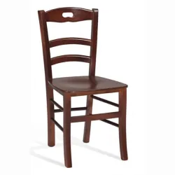 Silla Córdoba de madera de haya para interior: clásica