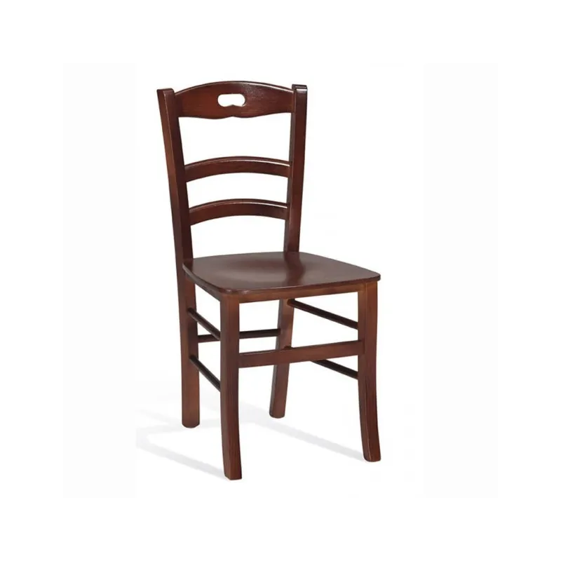 Silla Córdoba de madera de haya para interior: clásica
