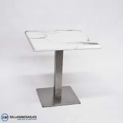Mesa Noel inox exterior: resistencia y elegancia