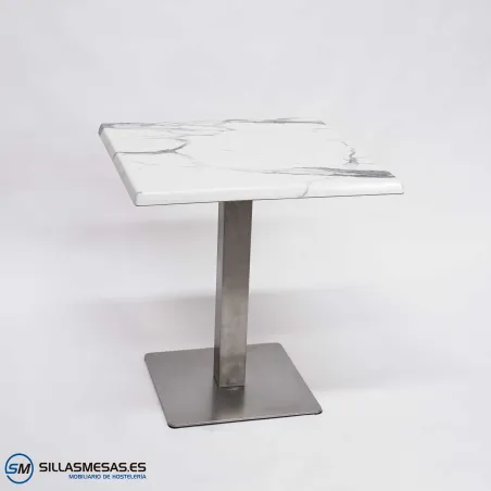 Mesa Noel inox exterior: resistencia y elegancia