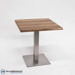 Mesa Noel inox exterior: resistencia y elegancia