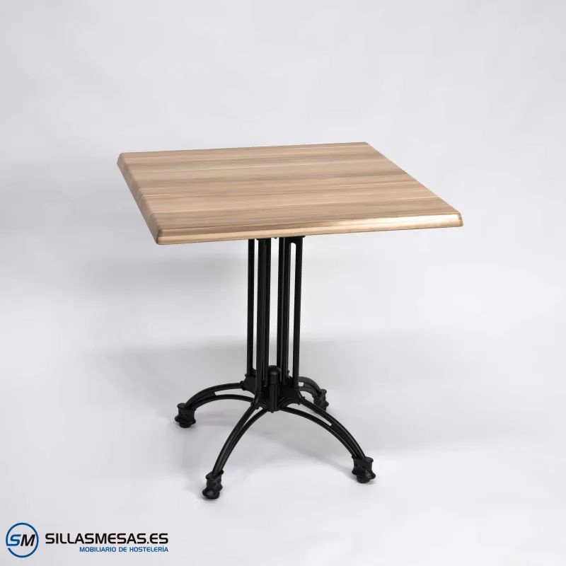 Mesa Viena exterior aluminio: diseño y durabilidad