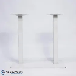 ARMAZÓN MESA NOEL DOBLE blanco