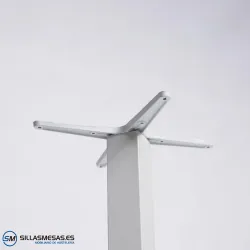 ARMAZÓN MESA NOEL RECTANGULAR blanco