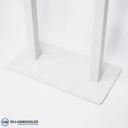 ARMAZÓN MESA ALTA NOEL DOBLE blanco