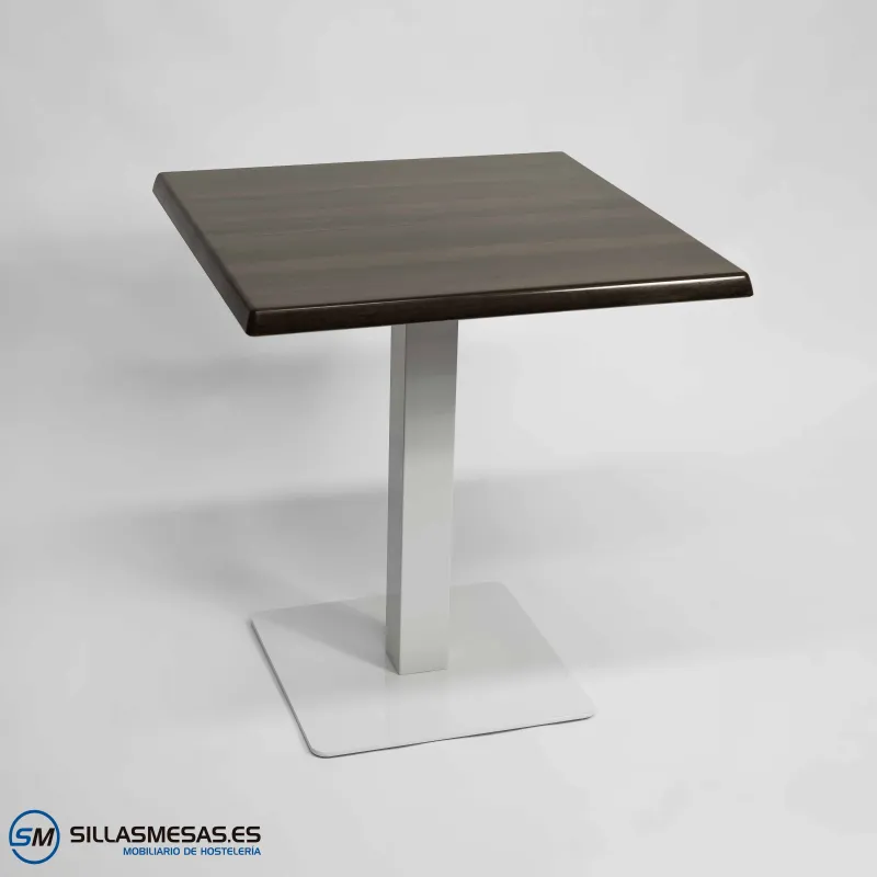 MESA NOEL EXTERIOR pie blanco