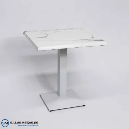 MESA DANIELA EXTERIOR pie blanco