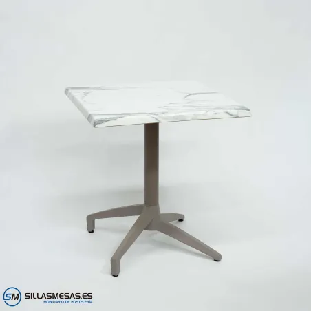 Mesa abatible Florida exterior: diseño compacto
