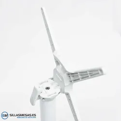 Mesa abatible Florida exterior pie blanco: elegante