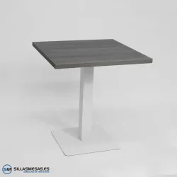 Mesa NOEL INTERIOR pie blanco