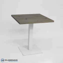 Mesa NOEL INTERIOR pie blanco