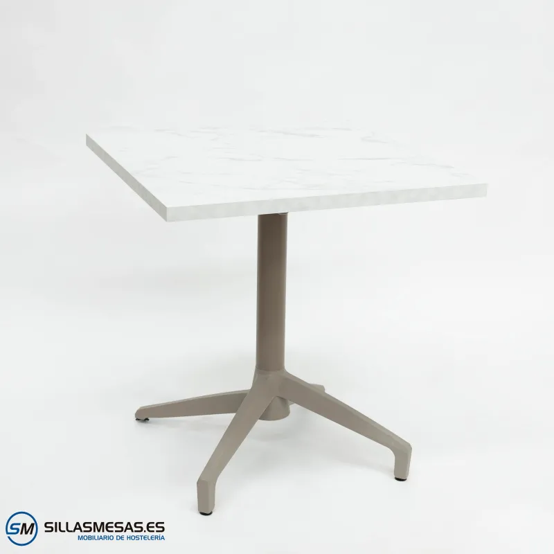 Mesa abatible Florida interior pie arena: elegante