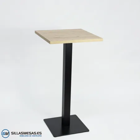 MESA ALTA NOEL INTERIOR pie negro