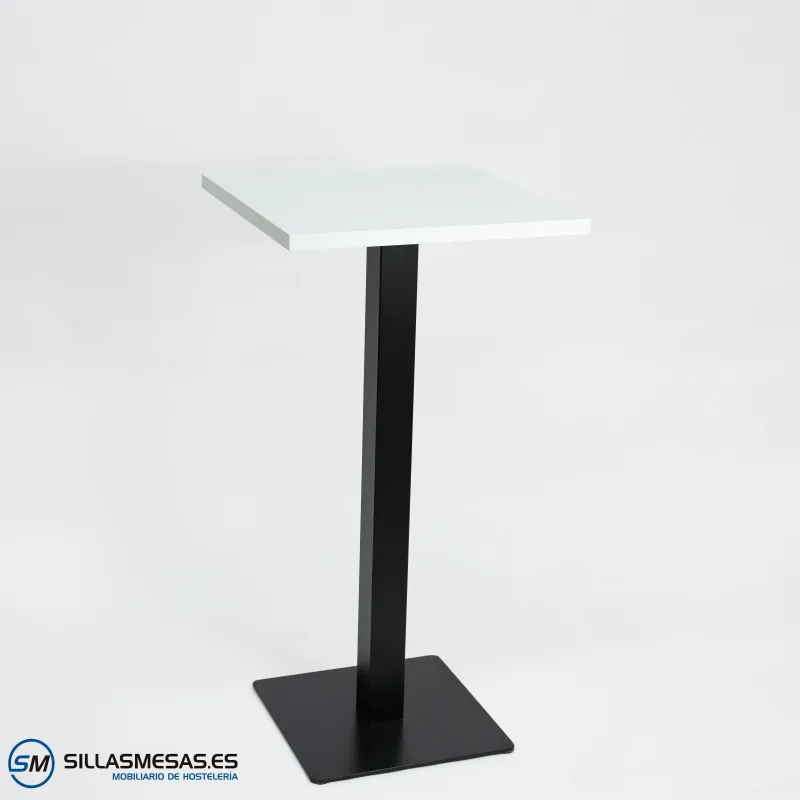 MESA ALTA NOEL INTERIOR pie negro