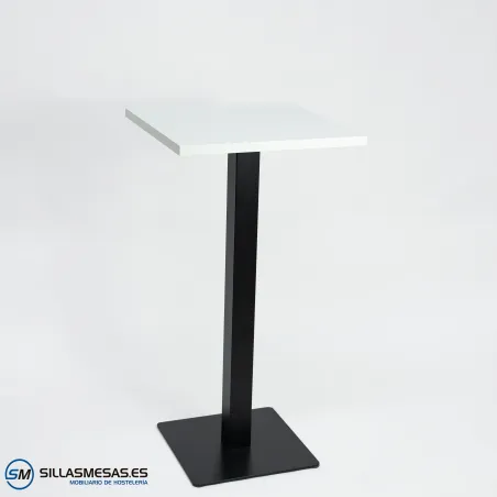 MESA ALTA NOEL INTERIOR pie negro