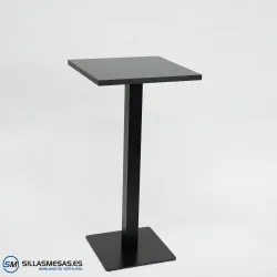 MESA ALTA NOEL INTERIOR pie negro