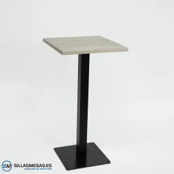 MESA ALTA NOEL INTERIOR pie negro