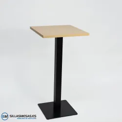 MESA ALTA NOEL INTERIOR pie negro