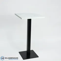 MESA ALTA NOEL INTERIOR pie negro