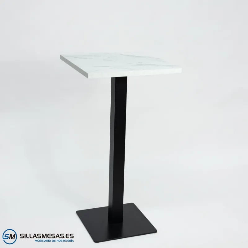 MESA ALTA NOEL INTERIOR pie negro