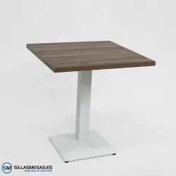 MESA DANIELA INTERIOR pie blanco