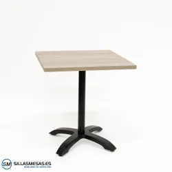 Mesa Barcelona aluminio: diseño ligero interior o exterior